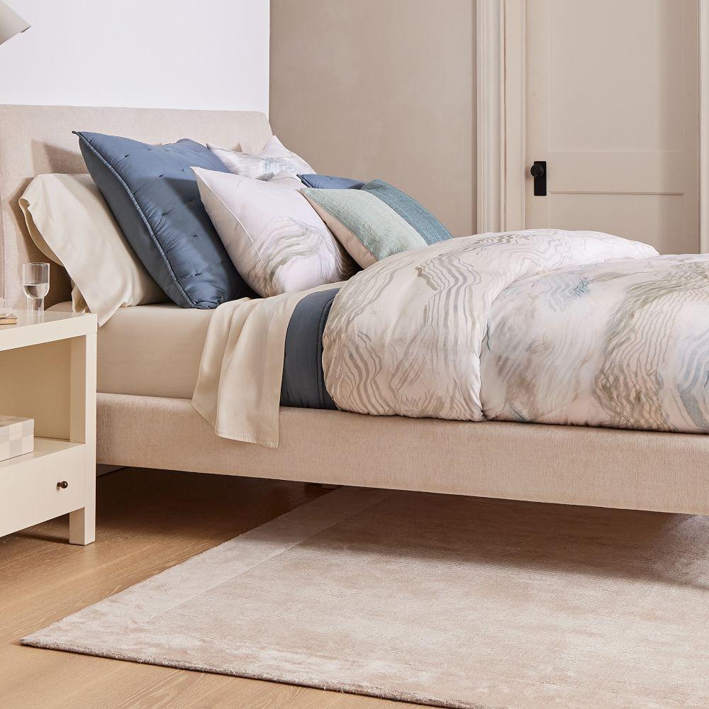 Andes Bed Metal Legs Luxe Modern Design West Elm UK
